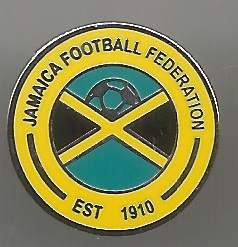 Pin Fussballverband Jamaica gelb